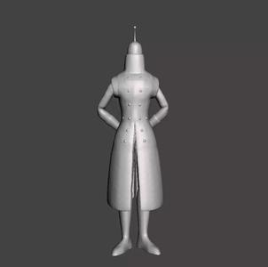 Zeno Attendants 3D Model