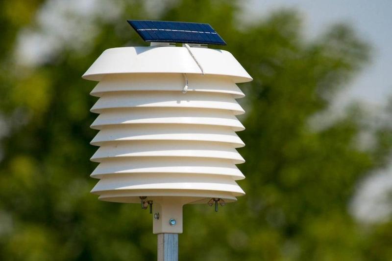 Solar Radiation Shield (Stevenson Screen) for Outdoor Thermometer