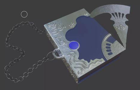 VANITAS BOOK 3D MODEL- vanitas cosplay