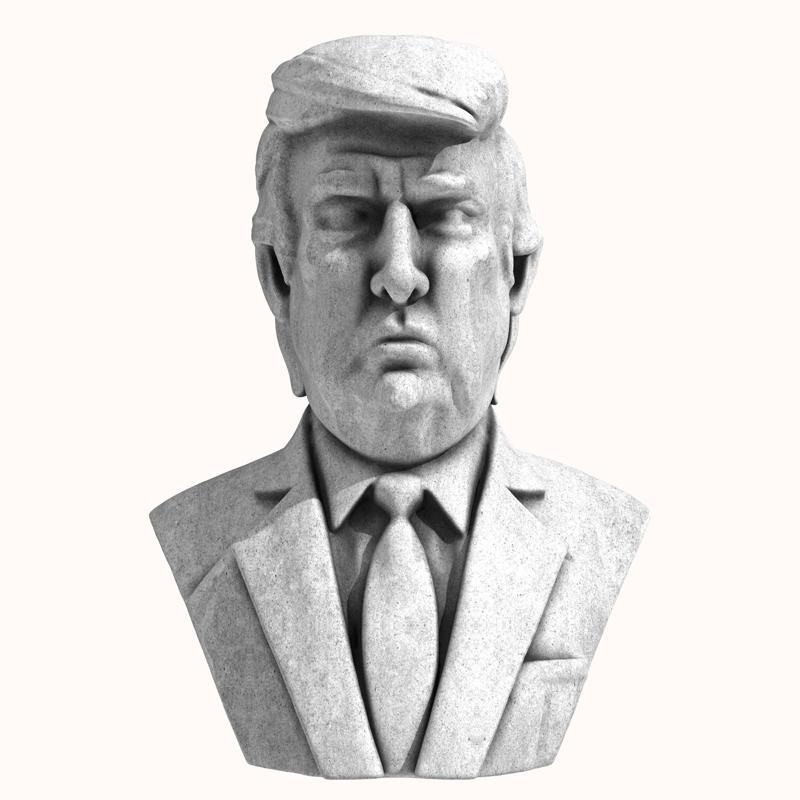Donald Trump Bust