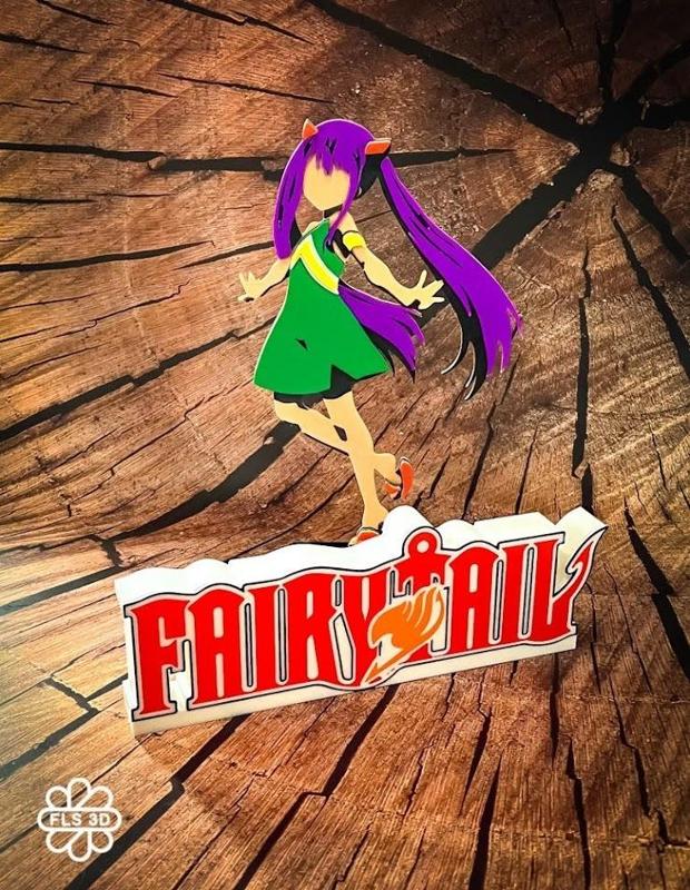 Fairy Tail - Wendy Marvell Party Decoration | 3D Printable