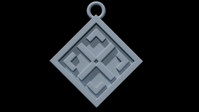 Arknights Keychain Summoner Supporter Icon - 3D Printable STL File