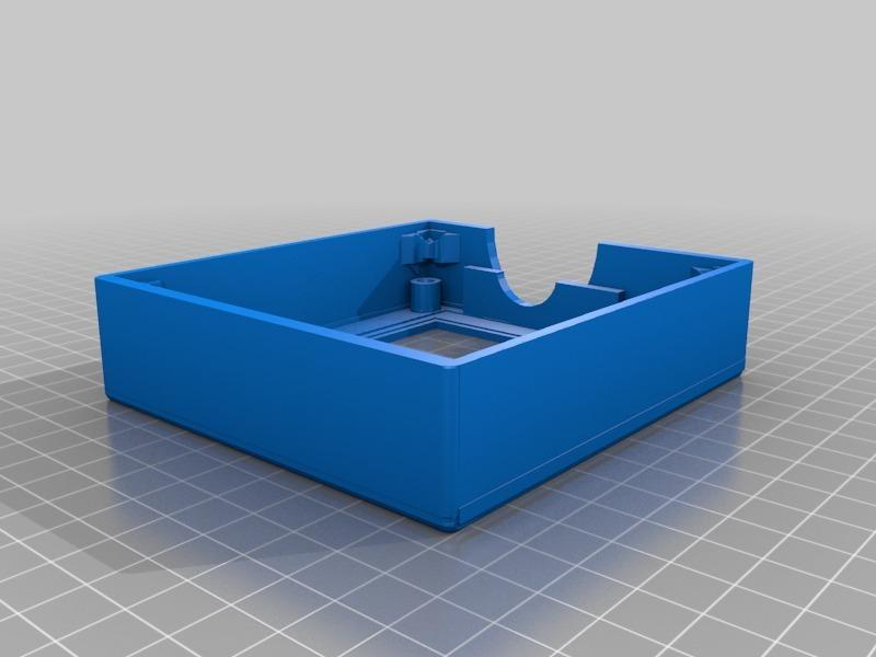 LCD 12864 holder on adjustable stand