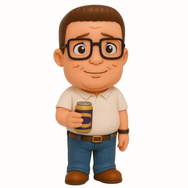 Hank Hill - King of the Hill STL Model