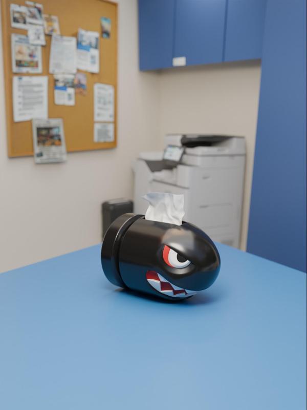 Banzai Bill Tissue Box