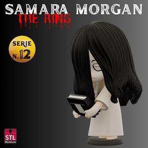 STL File – Samara (The Ring) Chibi Style – 3D Printable Horror Miniature