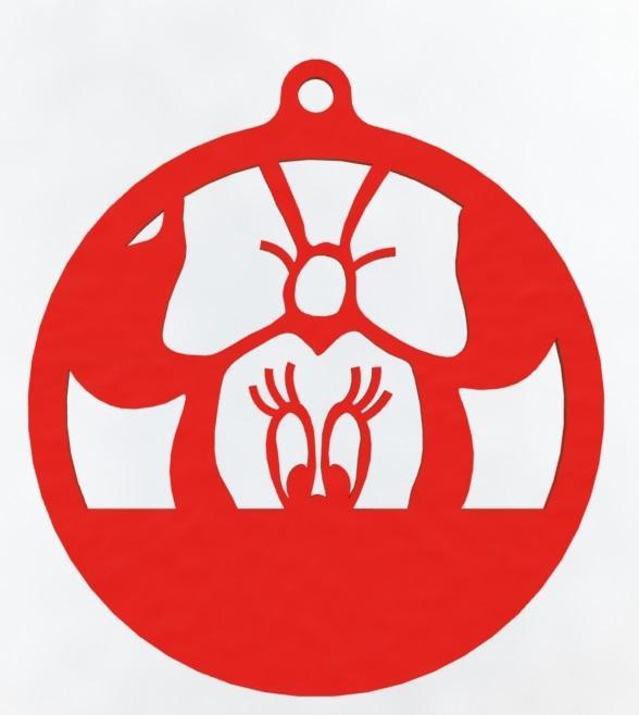 Mickey Mouse christmas tree decoration