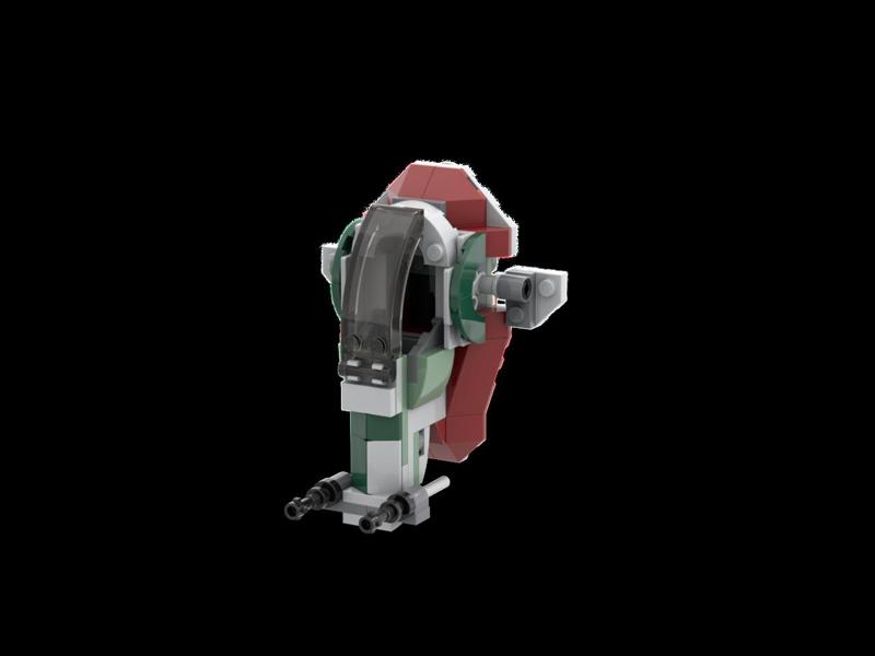 Star Wars Boba Fett's Starship Microfighter 75344 (no minifigure)