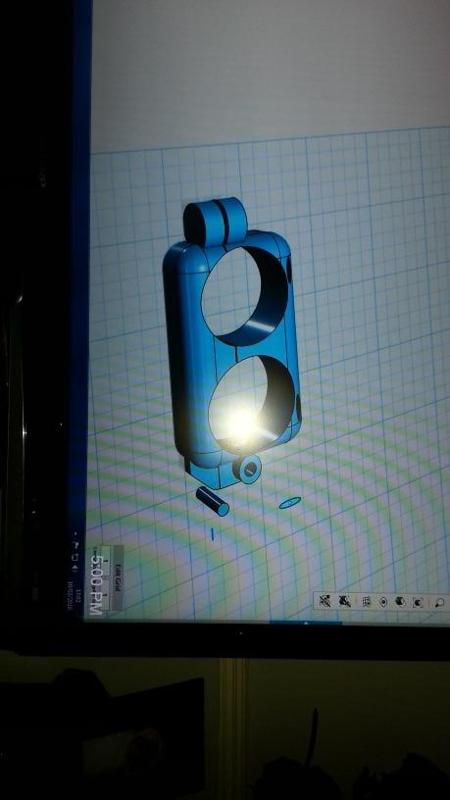 crutch holder for mobility scooter or any where you need to hold a pair of crutch's