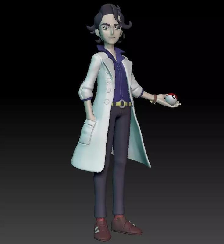 Pokemon Kalos Professor Sycamore