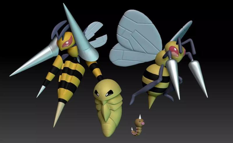 Pokemon Beedrill Mega Evolution