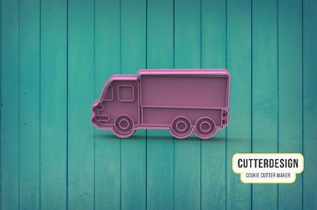 Truck Truck Cookie Cutter M2