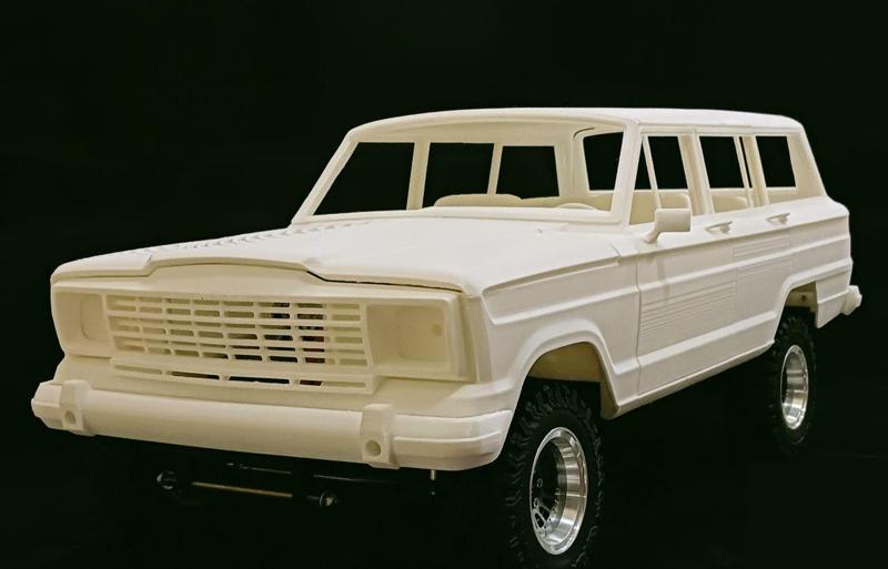 Jeep Wagoneer RC Body 313mm 1/10