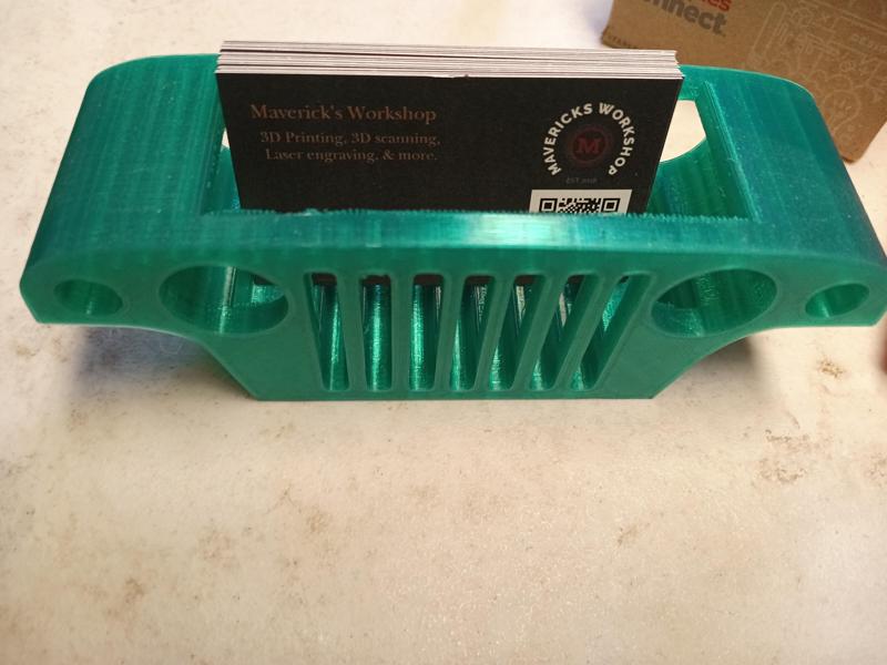 Jeepster Commando Business card holder