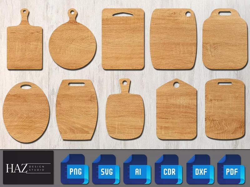 Laser Cut Cutting Board 156