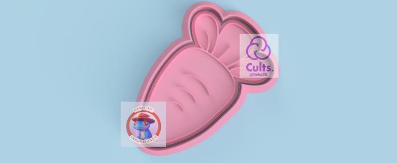 Carrot cookie cutter ( Carrot cookie cutter )