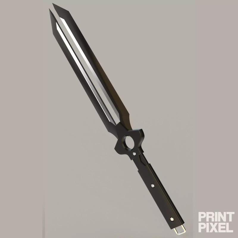 Heis Knife Replica Darker Than Black Weapon