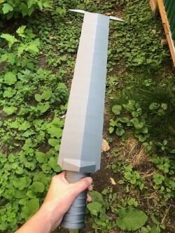 Retractable Uruk-Hai Berserker Sword (Print in Place)