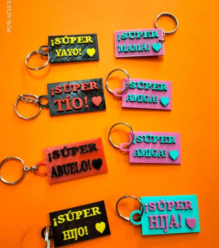 KEY CHAINS FOR THE WHOLE FAMILY.
