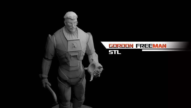 Gordon Freeman STL