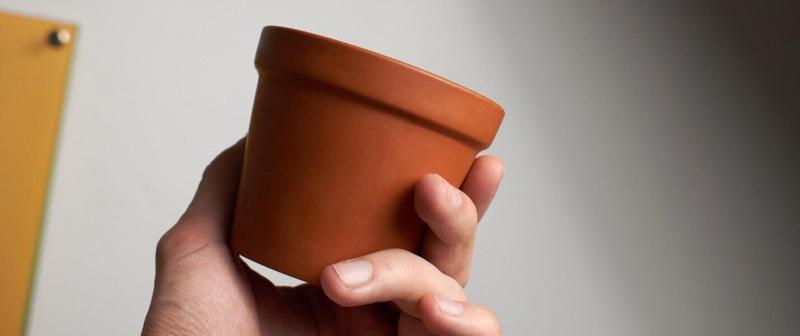 Succulent Planter mold STL — 3D-printed Housing Frame for silicone mold making. Concrete Succulent Classic Planter (150 ml / 5.3 oz)