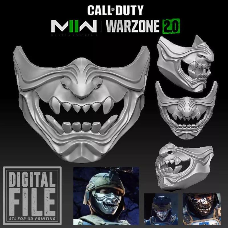 Oni Operator Mask Call of Duty Modern Warfare 2 WARZONE