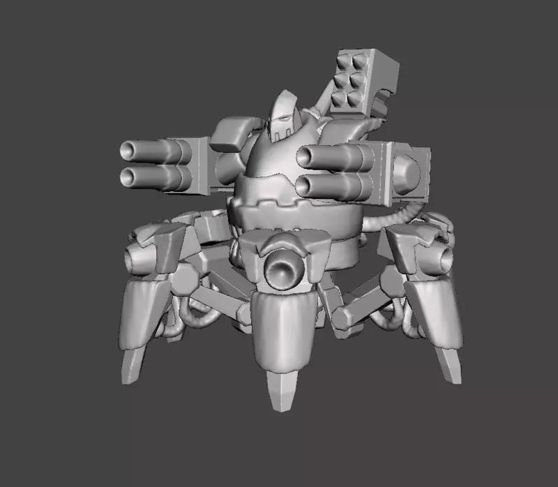 Battlecast Urgot 3D Model