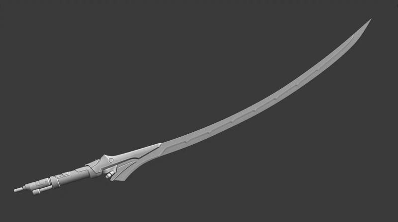 Genji Blackwatch sword