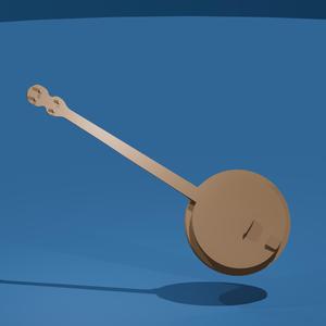 Banjo Minature STL File