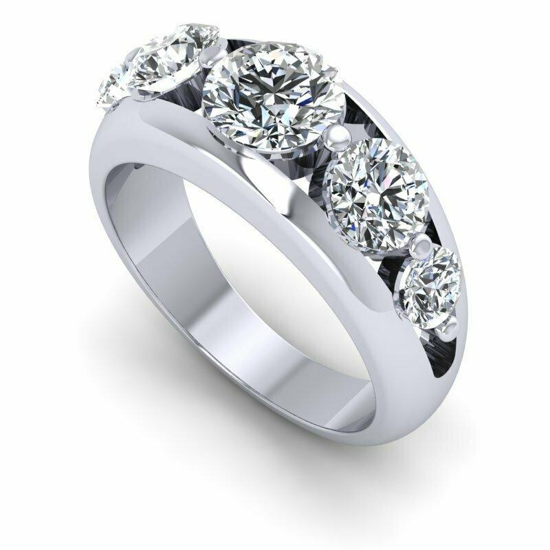 3D jewelry Ring Model 2298-R