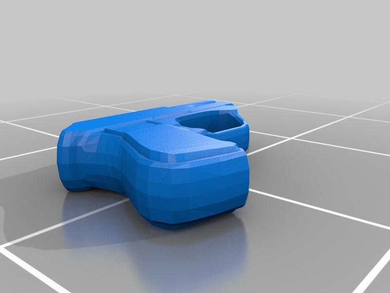 Quad Barreled Snub Nosed Pistol