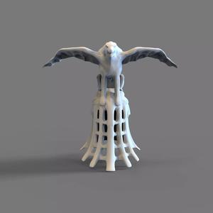 Malformed Dragon Elden Ring Wearable Helmet