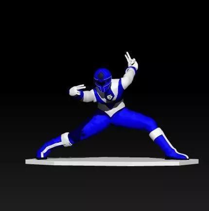 MASKMAN BLUE 3D MODEL