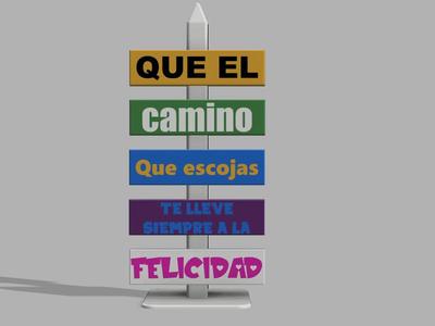 3D Decorative Sign