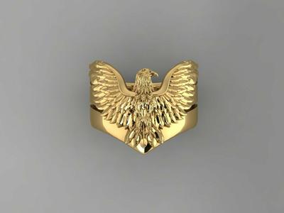 Eagle Man Ring R03