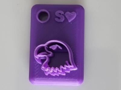 Polymer Clay Earring Cutter – Eagle 