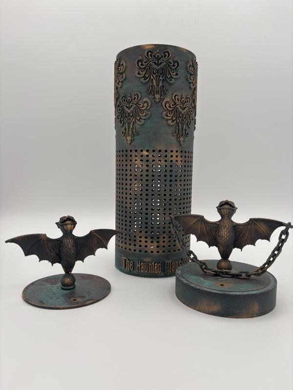 Alexa Gen 1 Haunted Mansion themed cover
