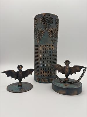 Alexa Gen 1 Haunted Mansion themed cover