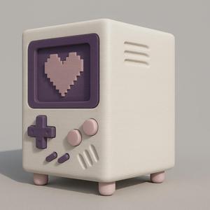 Gameboy-style tissue box