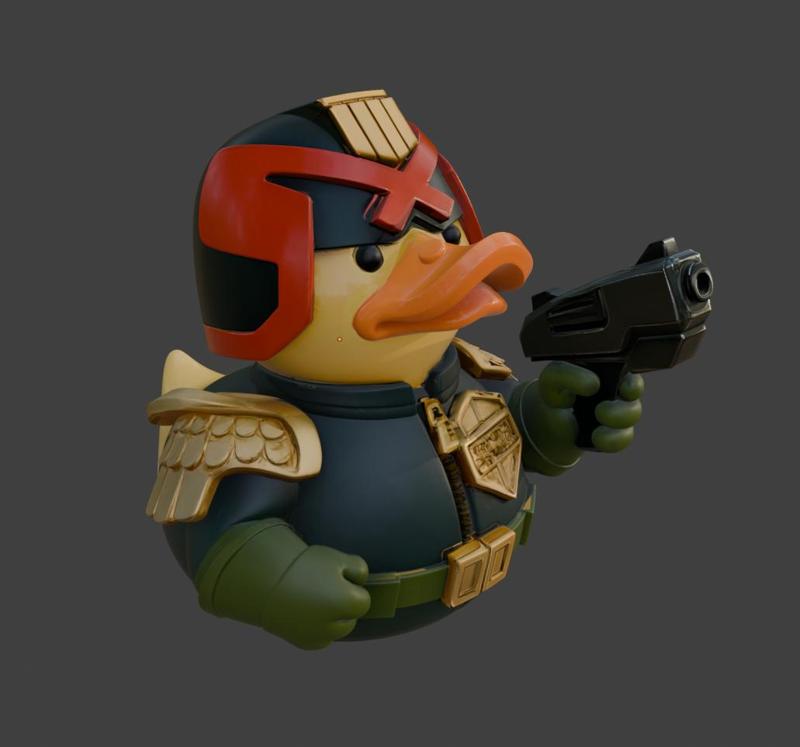 Judge Dredd Rubber Ducky