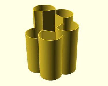 Parametric Pencil Holder (for about 150 pencils)