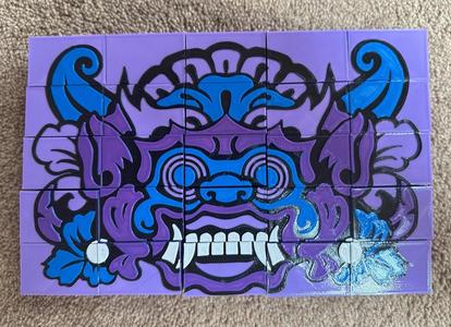 Survivor Block Wall Puzzle 1