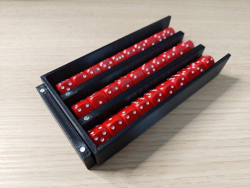 Dicebox for quick counting