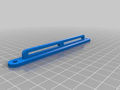 Creality Sonic Pad Bracket (bottom table mount) Cable Tie Bracket