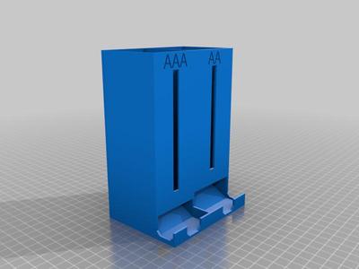 Small Battery Holder - AA & AAA