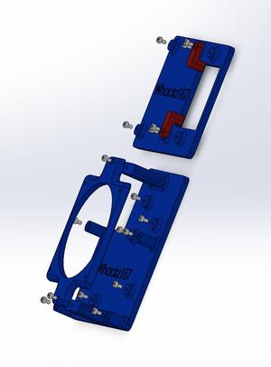 Anycubic i3 Mega S/P Mellow E3 Pro v3 Mount + SSR + MKS MOSFET