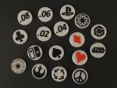 Custom A1 Extruder Wheel from SVG or Font
