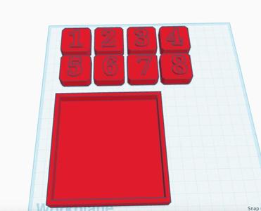 3x3 slide puzzle   