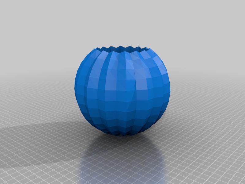 simple pumpkin with hole in middle