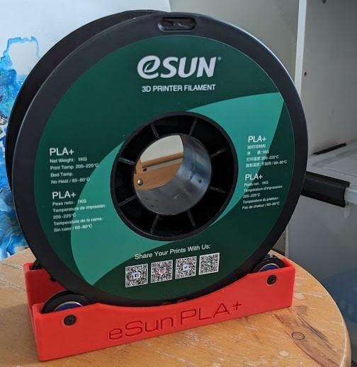 eSun PLA+ spool roller